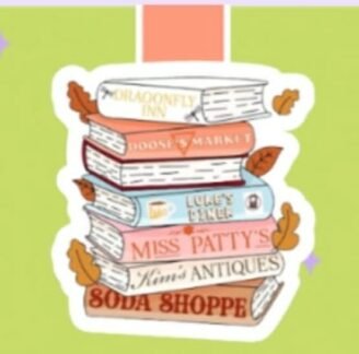 Fall Reads Magnetic Bookmark